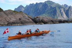 I 2016 var KAL (fra 1995) på langtur med DFfR ved Lofoten.